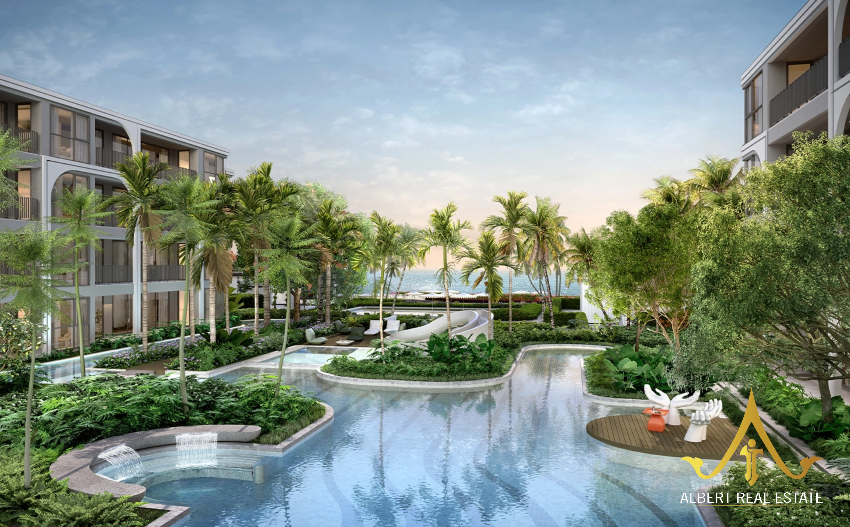 The Standard Residences Hua Hin landscaped development