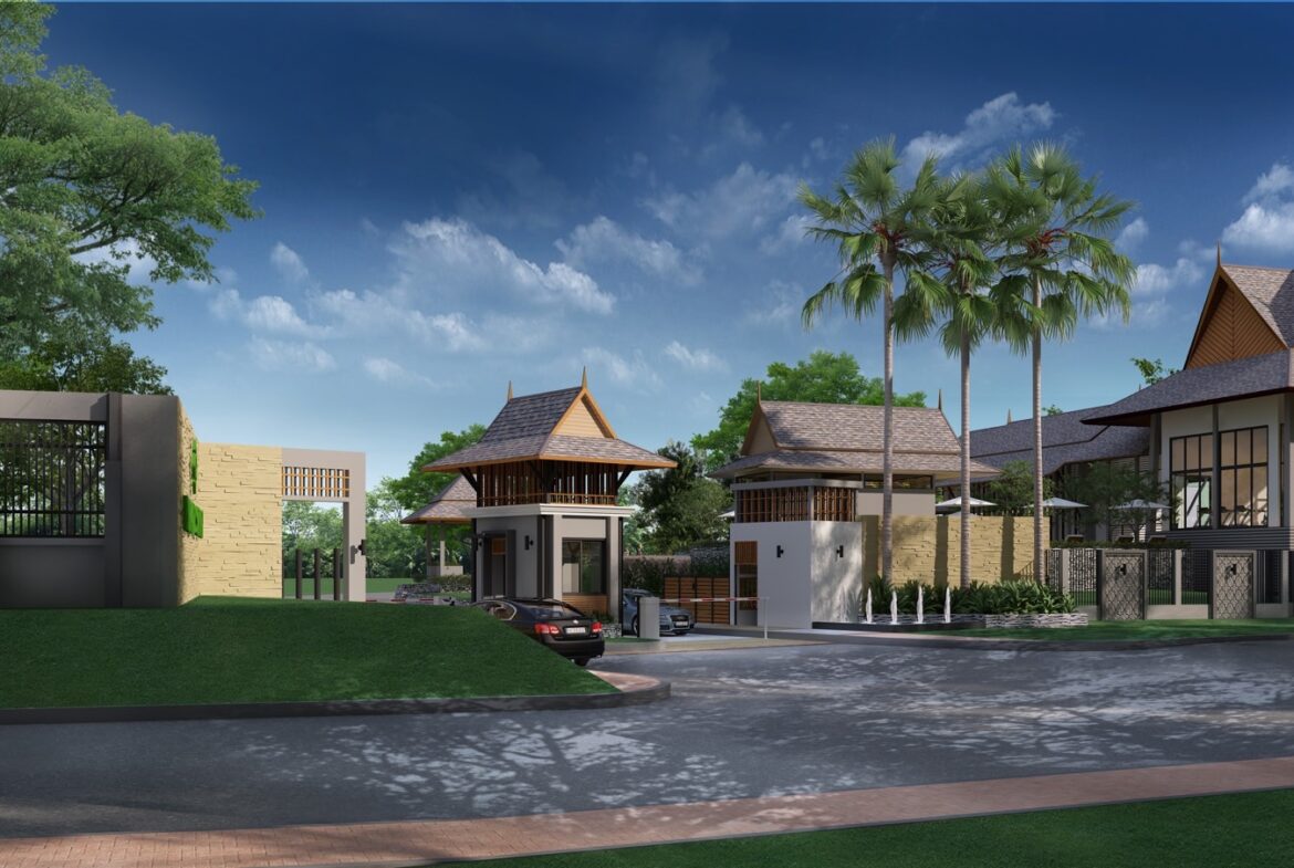 Entrance to Villa Vista Hua Hin