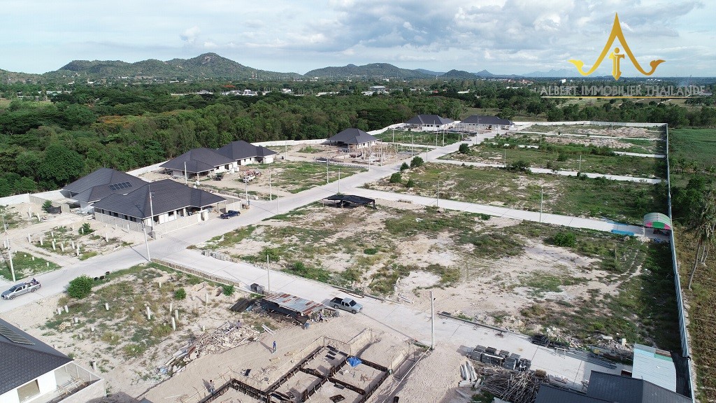 The Nimbus Residence aerial villa view