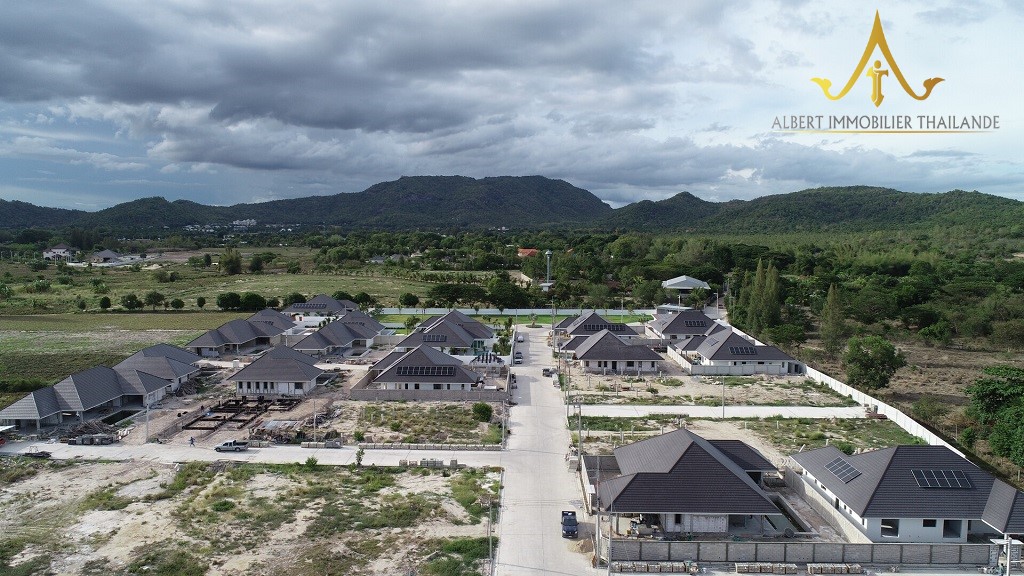 Aerial view of The Nimbus Residence Hua Hin