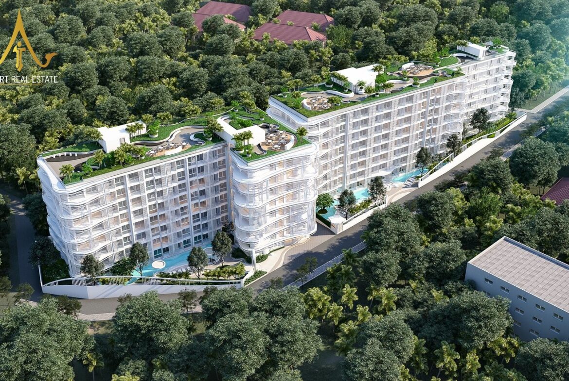 The Coral Pattaya condominium layout