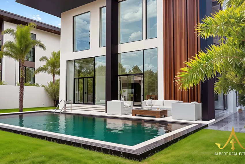 Bamboo Luxury Villas kitchen