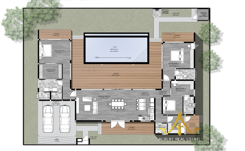 Elysia Aura 2 villa floor plan