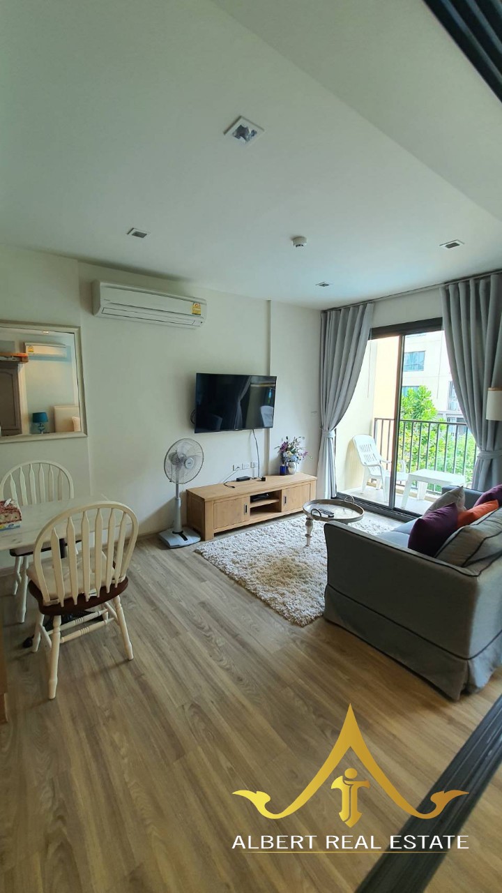 Furnished one-bedroom pool-view condominium in Cha-Am – image 02