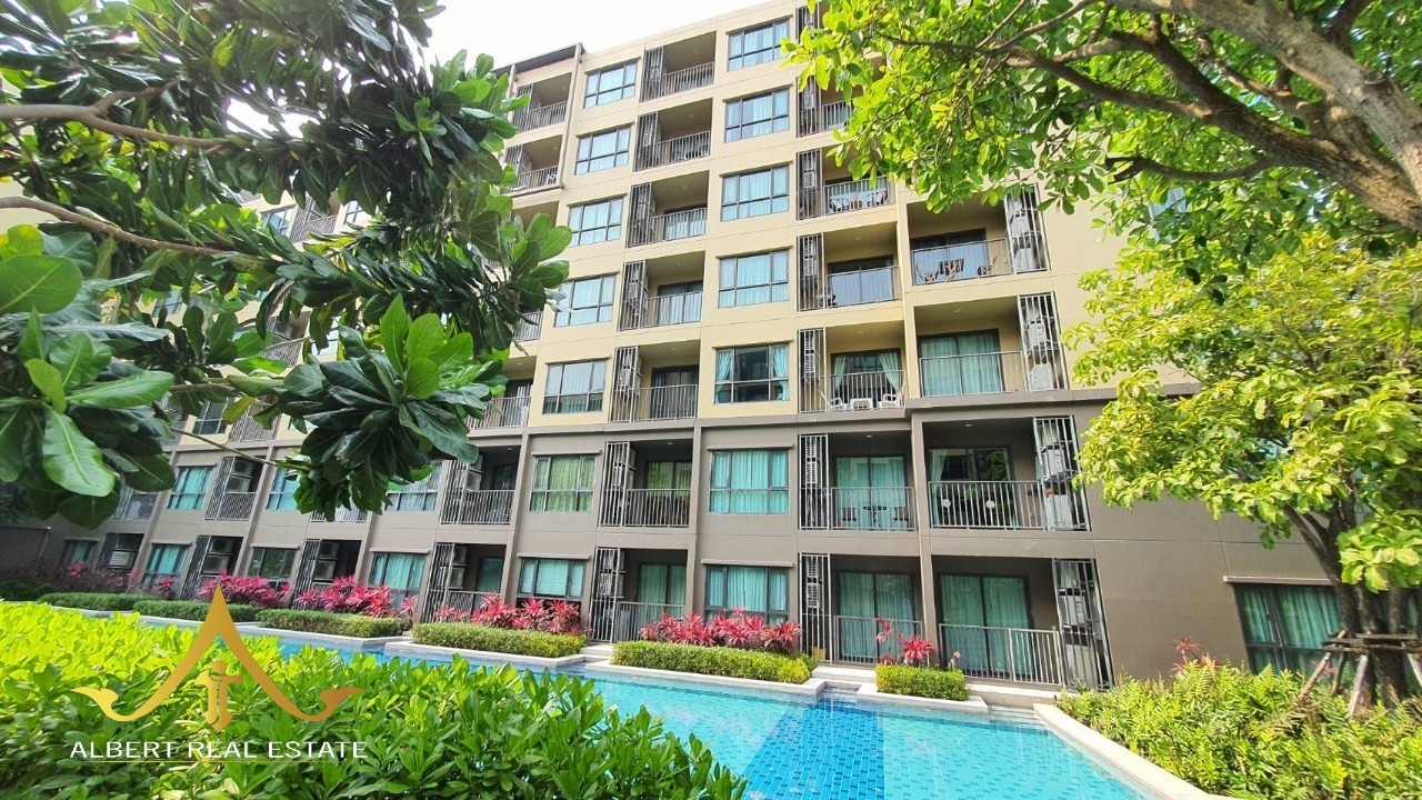 Furnished one-bedroom pool-view condominium in Cha-Am – image 03