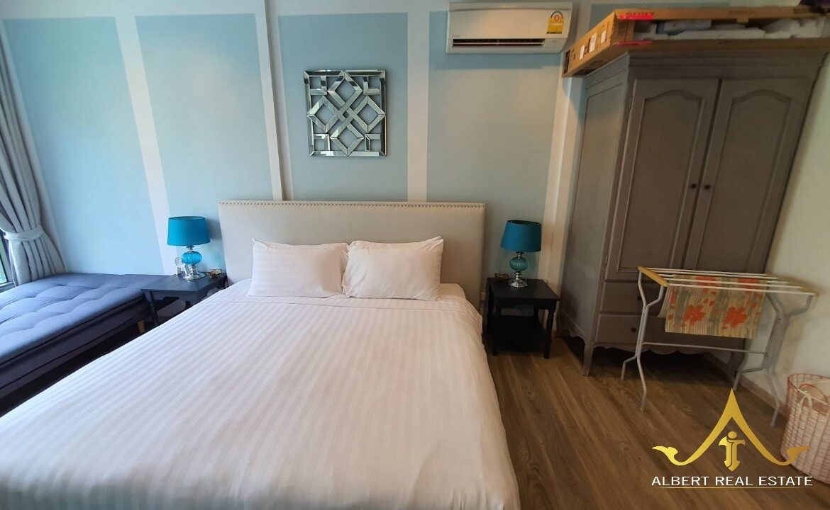 Furnished one-bedroom pool-view condominium in Cha-Am – image 07