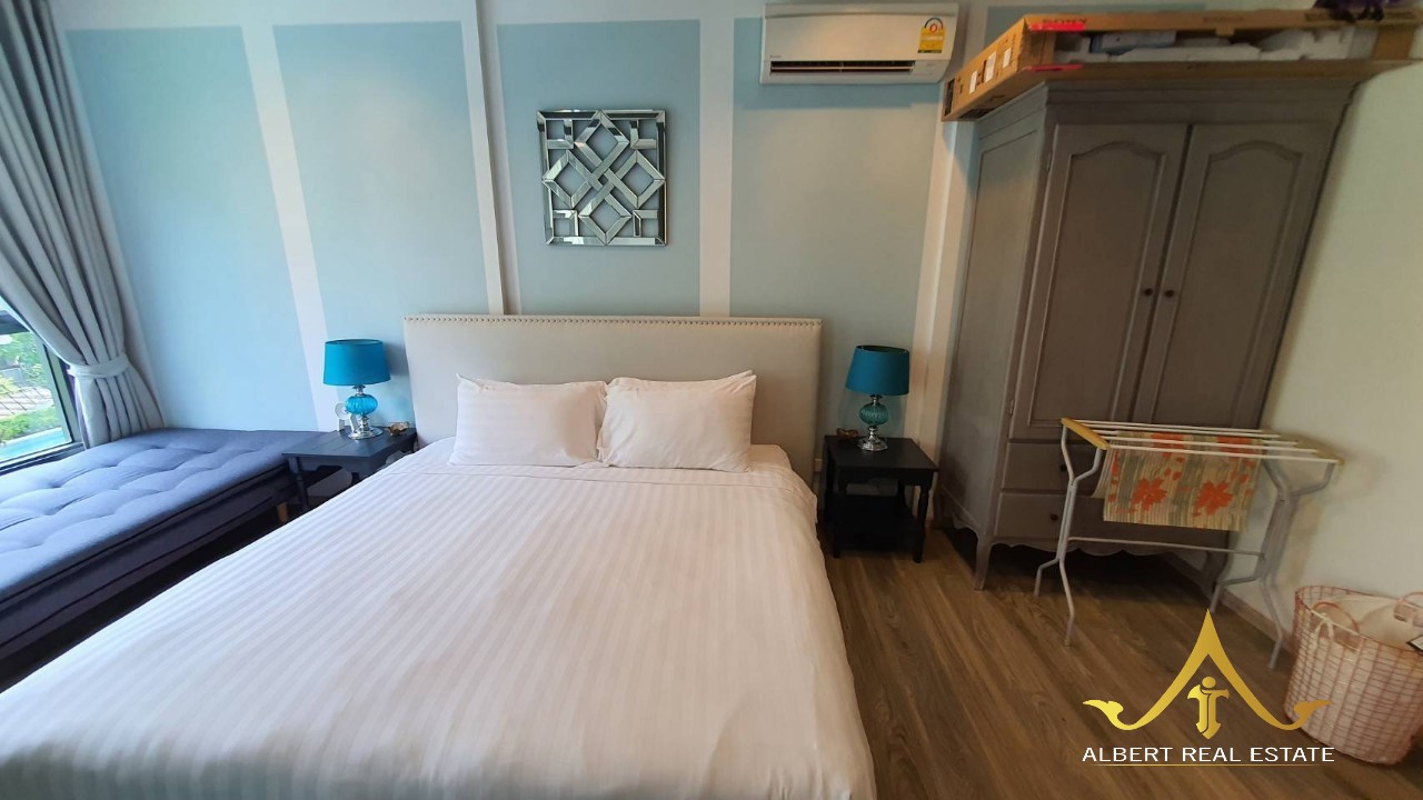 Furnished one-bedroom pool-view condominium in Cha-Am – image 07