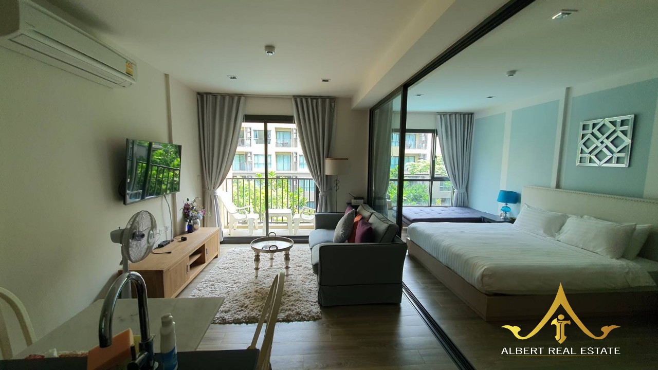 Furnished one-bedroom pool-view condominium in Cha-Am – image 08