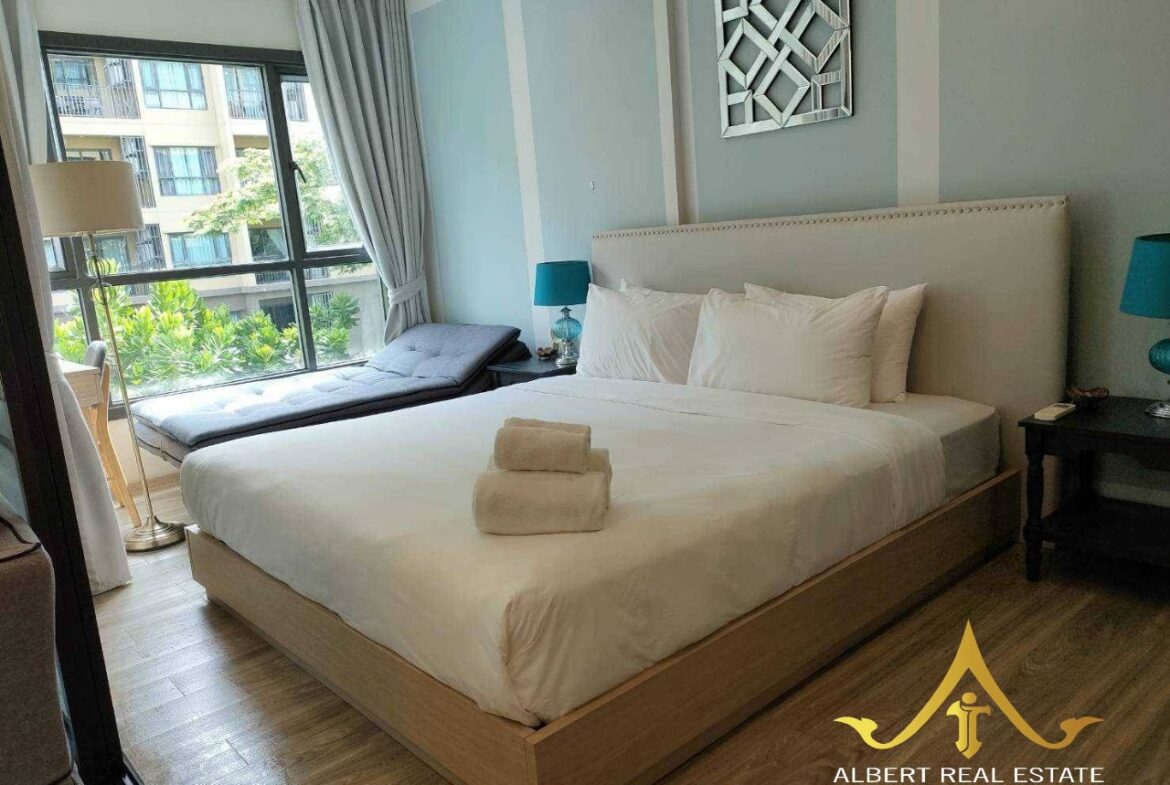 Furnished one-bedroom pool-view condominium in Cha-Am – image 11