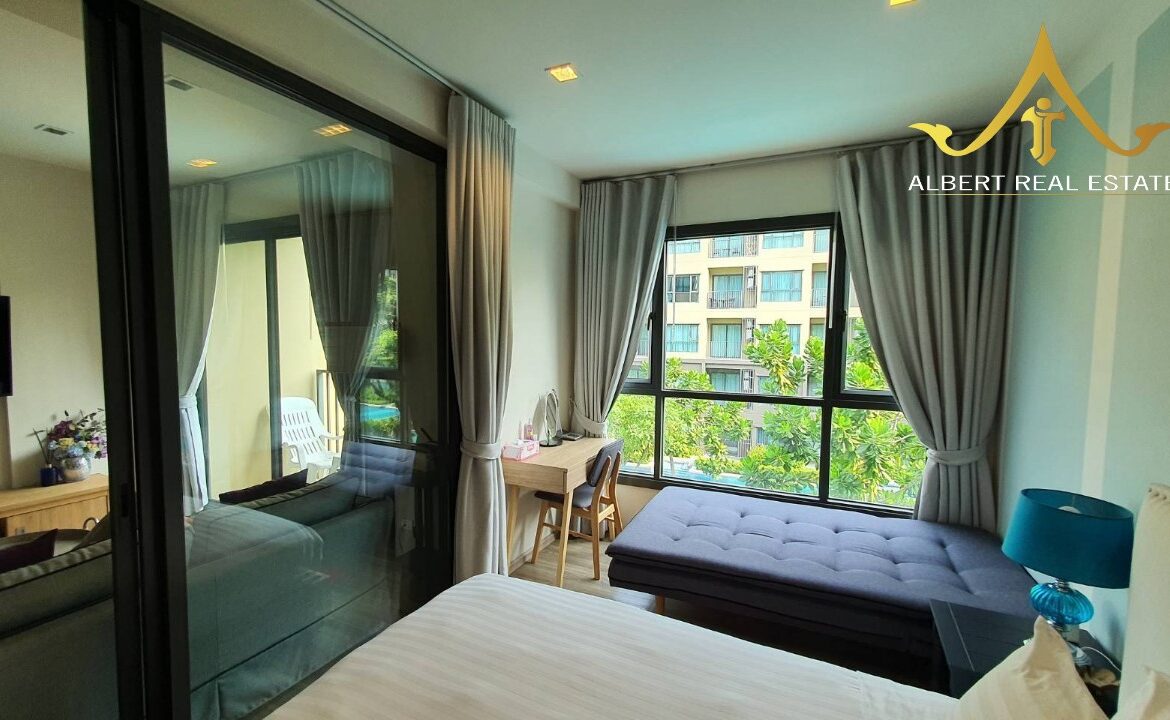 Furnished one-bedroom pool-view condominium in Cha-Am – image 16