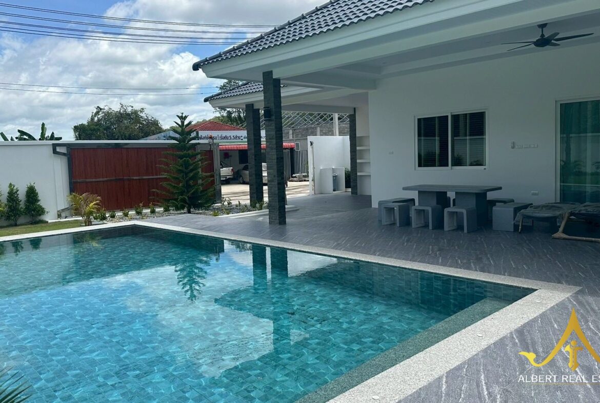The Phudara 9 Hua Hin – 3-Bedroom Mountain-View Pool Villa
