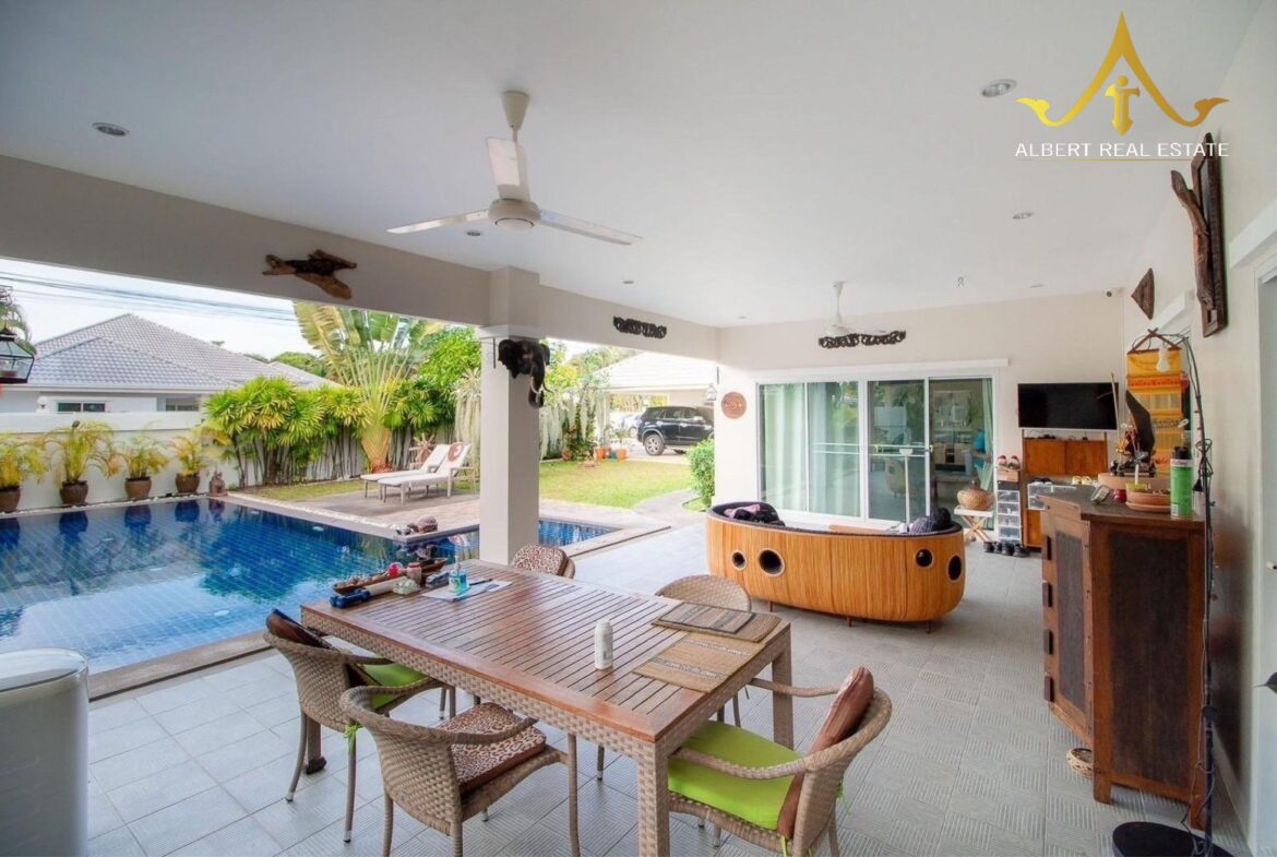 Gold A / Avenue 88 Gold – 4-Bedroom Corner Pool Villa in Hua Hin