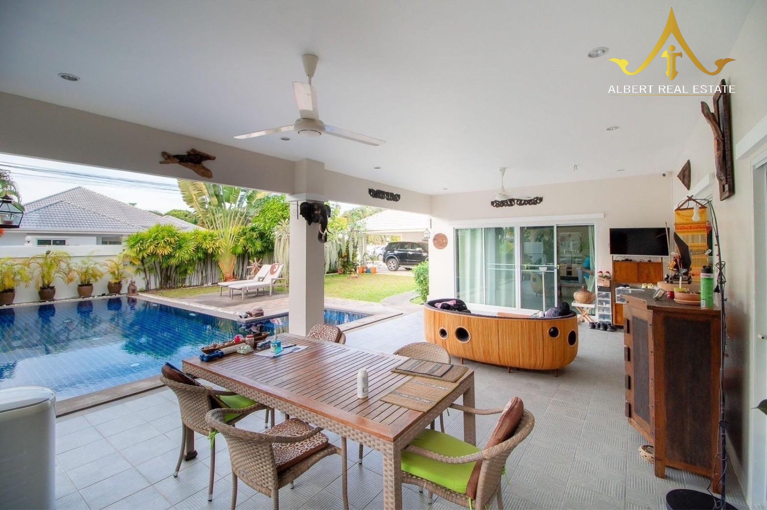 Gold A / Avenue 88 Gold – 4-Bedroom Corner Pool Villa in Hua Hin