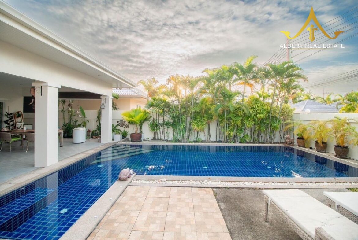Gold A / Avenue 88 Gold – 4-Bedroom Corner Pool Villa in Hua Hin