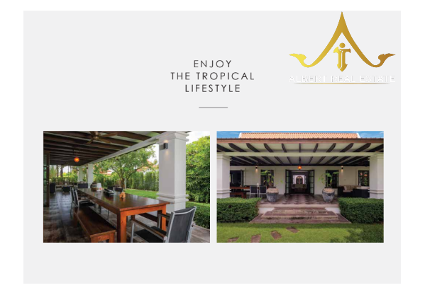 Villa Kemala terrace Hua Hin