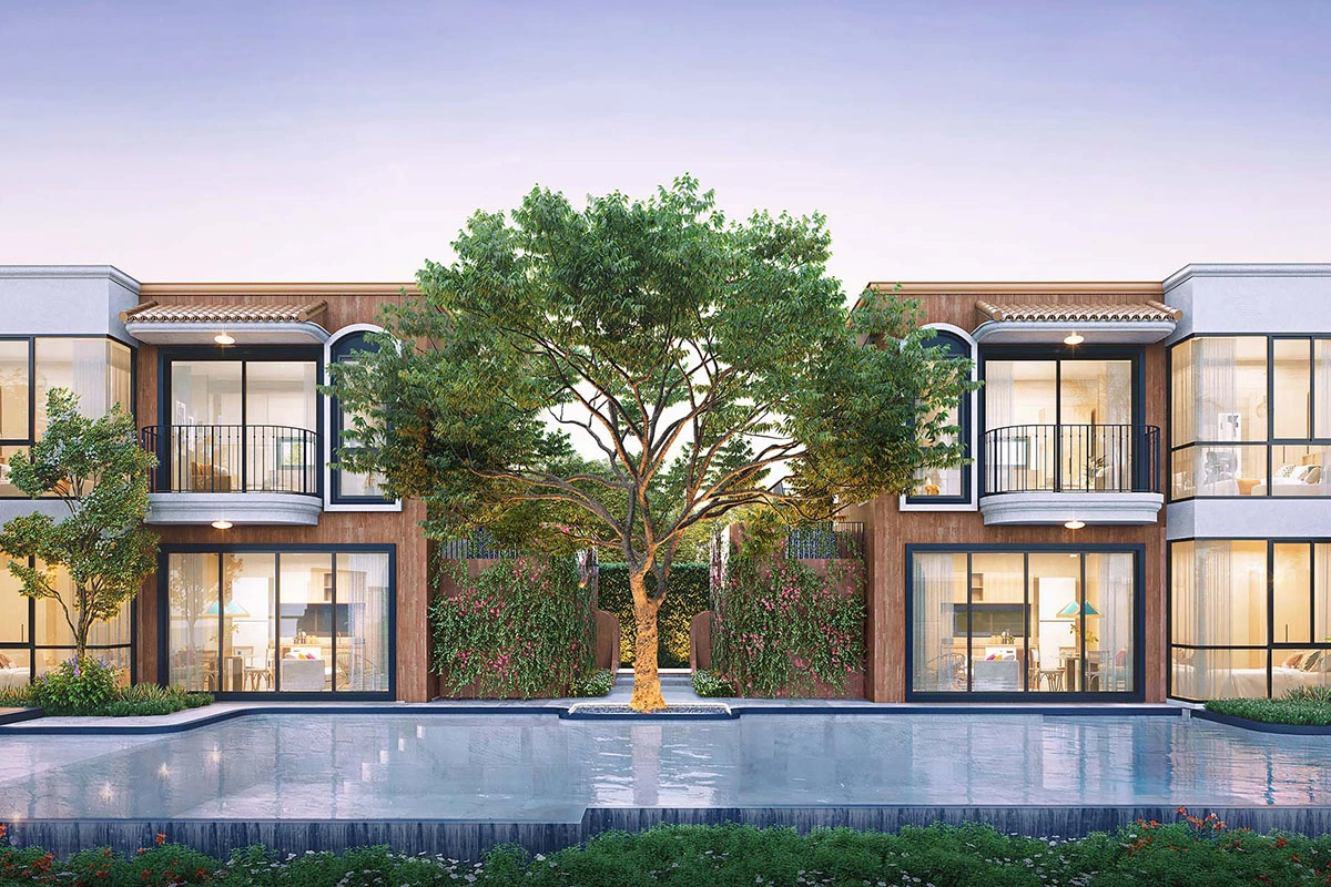 Cabanas Hua Hin landscaped common areas