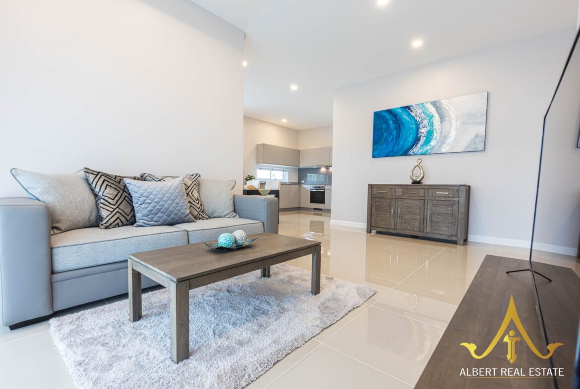 Emerald Valley villa living area