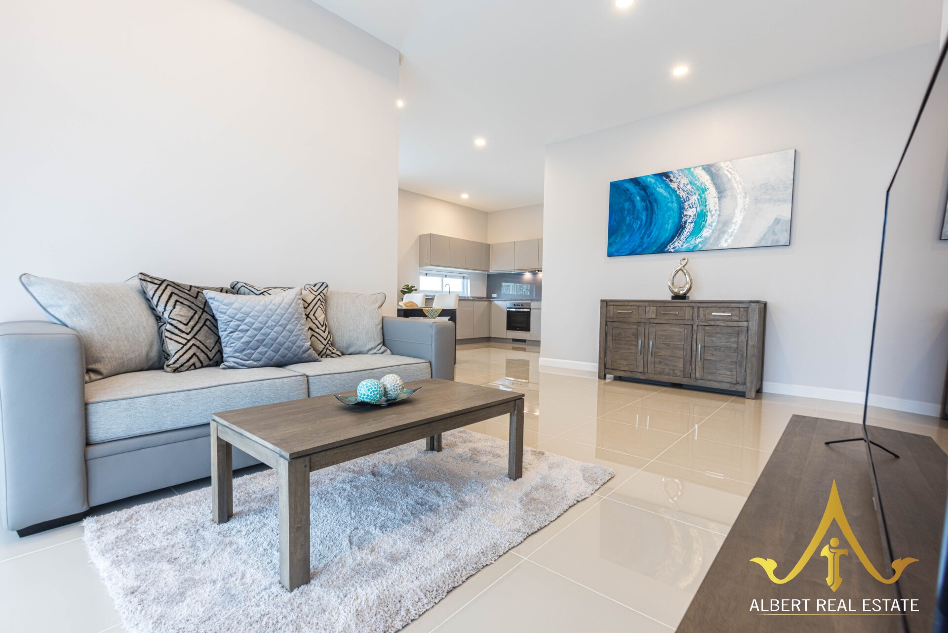 Emerald Valley villa living area