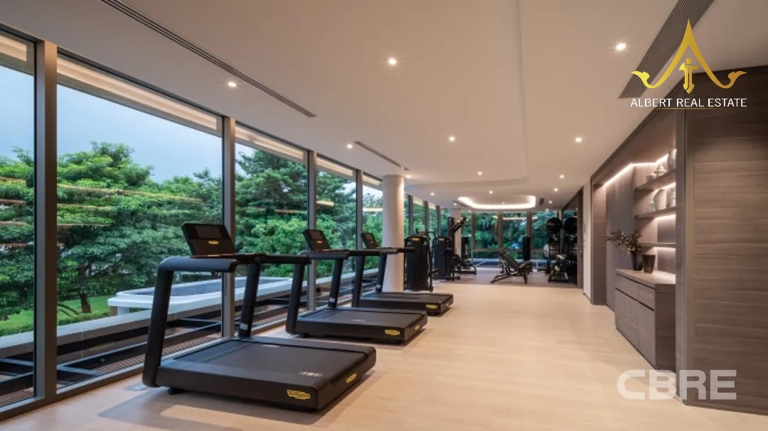 Fitness facilities Hyde Park Garden Bangkok