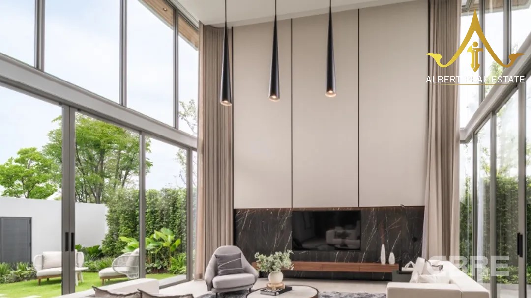 Type M living area Hyde Park Garden Bangkok