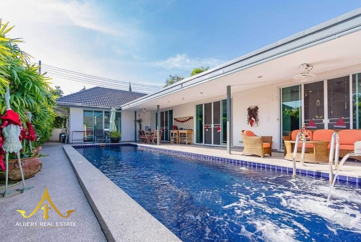 Furnished 3-bedroom pool villa at Kae Wan San in central Hua Hin – Photo 12