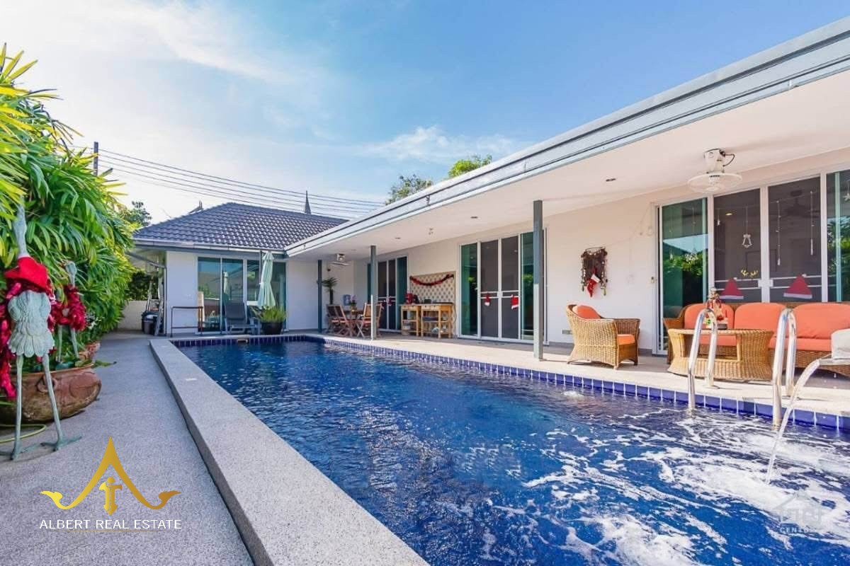 Furnished 3-bedroom pool villa at Kae Wan San in central Hua Hin – Photo 12