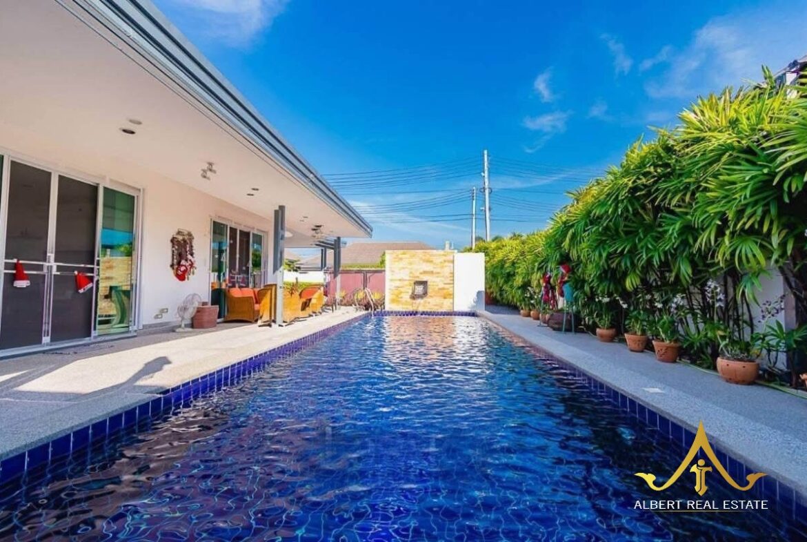 Furnished 3-bedroom pool villa at Kae Wan San in central Hua Hin – Photo 14