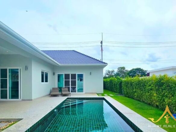 Furnished 3-bedroom private pool villa at Laya Grove Villas Hua Hin – Photo 1