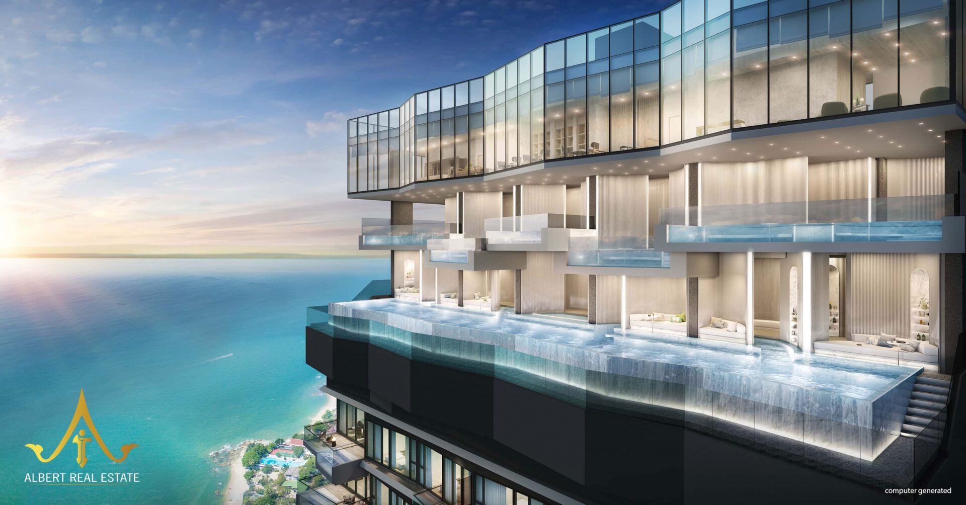 AROM Wongamat beachfront development