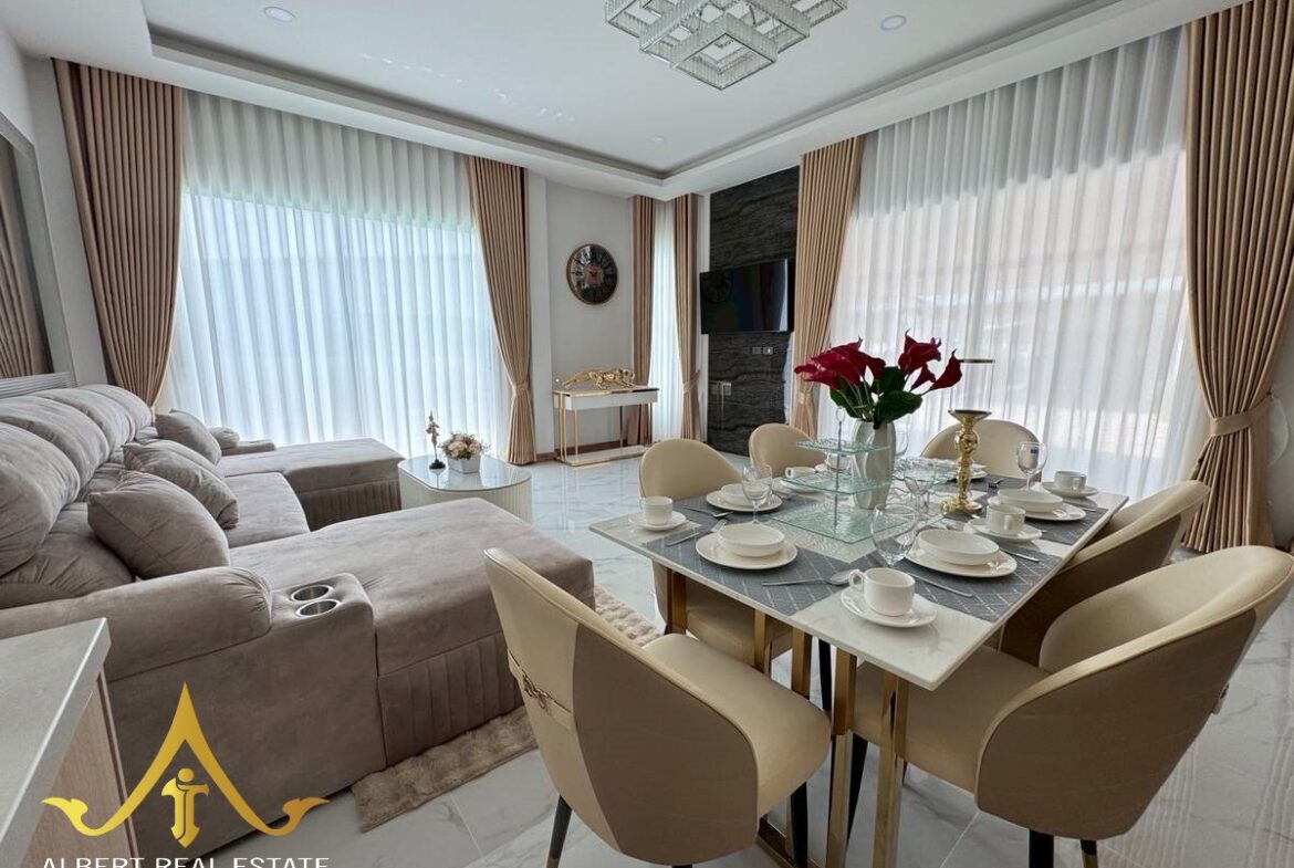 Furnished 3-bedroom private pool villa in Pranburi – Photo 1