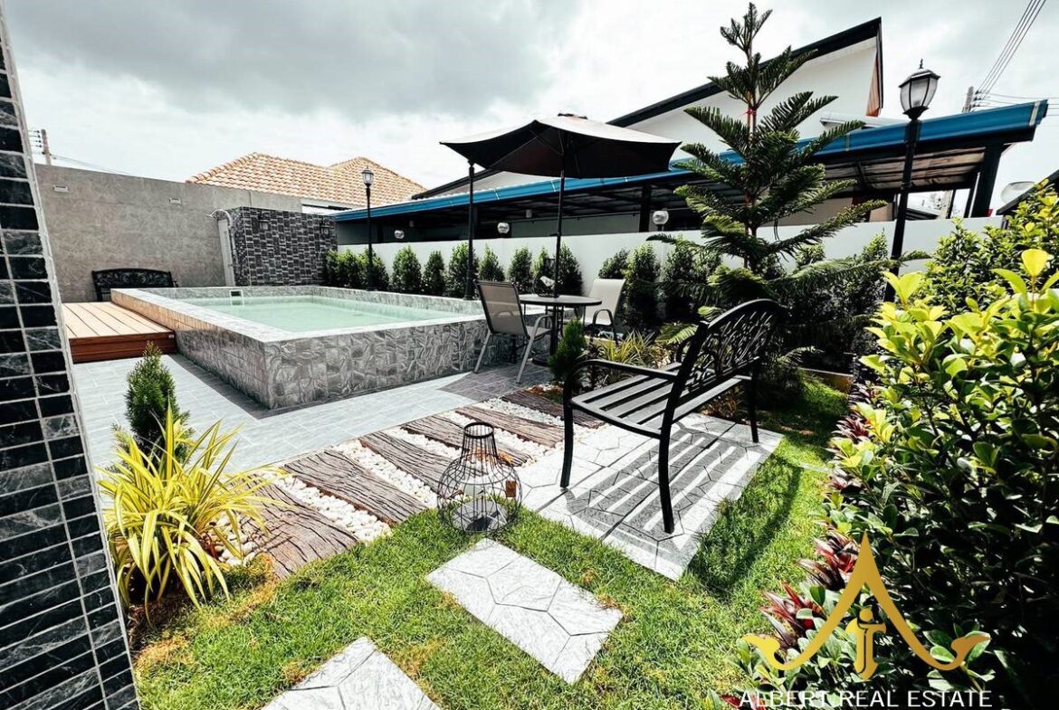 Furnished 3-bedroom private pool villa in Pranburi – Photo 17