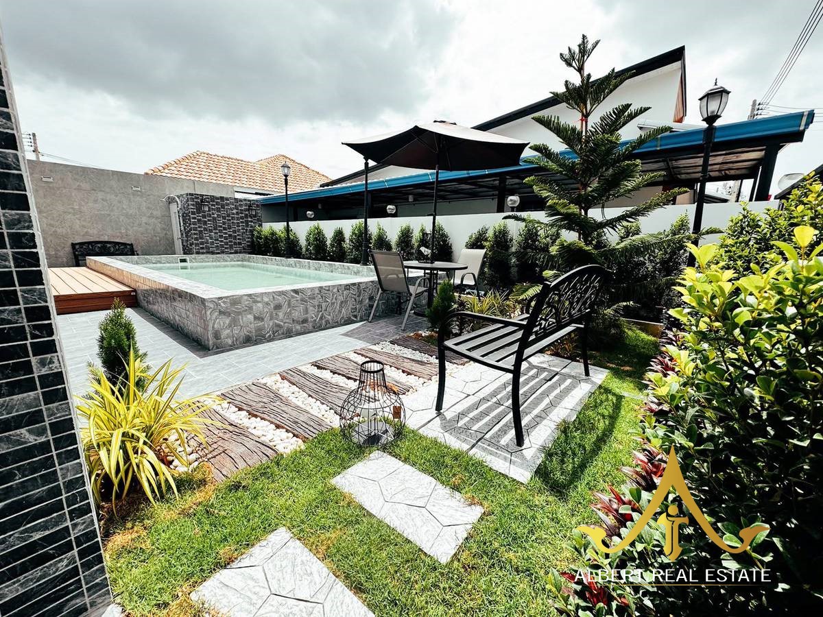 Pranburi Pool Villa – Photo 17 Furnished 3-bedroom private pool villa in Pranburi – Photo 17