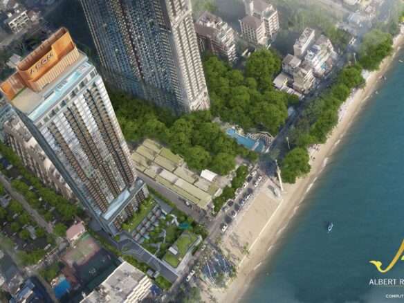 AROM Jomtien luxury beachfront condominium Pattaya