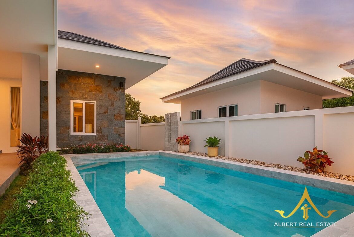 Santi Grove Hua Hin furnished three-bedroom pool villa – Photo 7