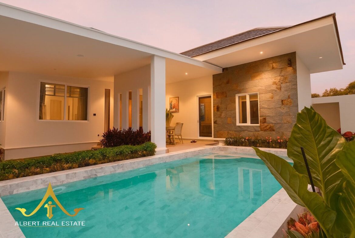 Santi Grove Hua Hin furnished three-bedroom pool villa – Photo 8