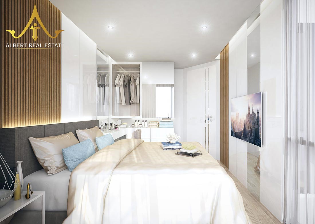 Example one-bedroom condominium at Siam Oriental Oasis in Pattaya