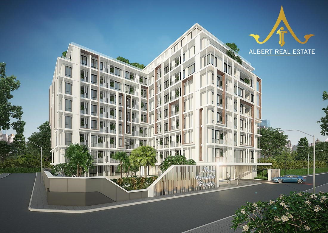 Siam Oriental Oasis condominium development in Pratamnak, Pattaya