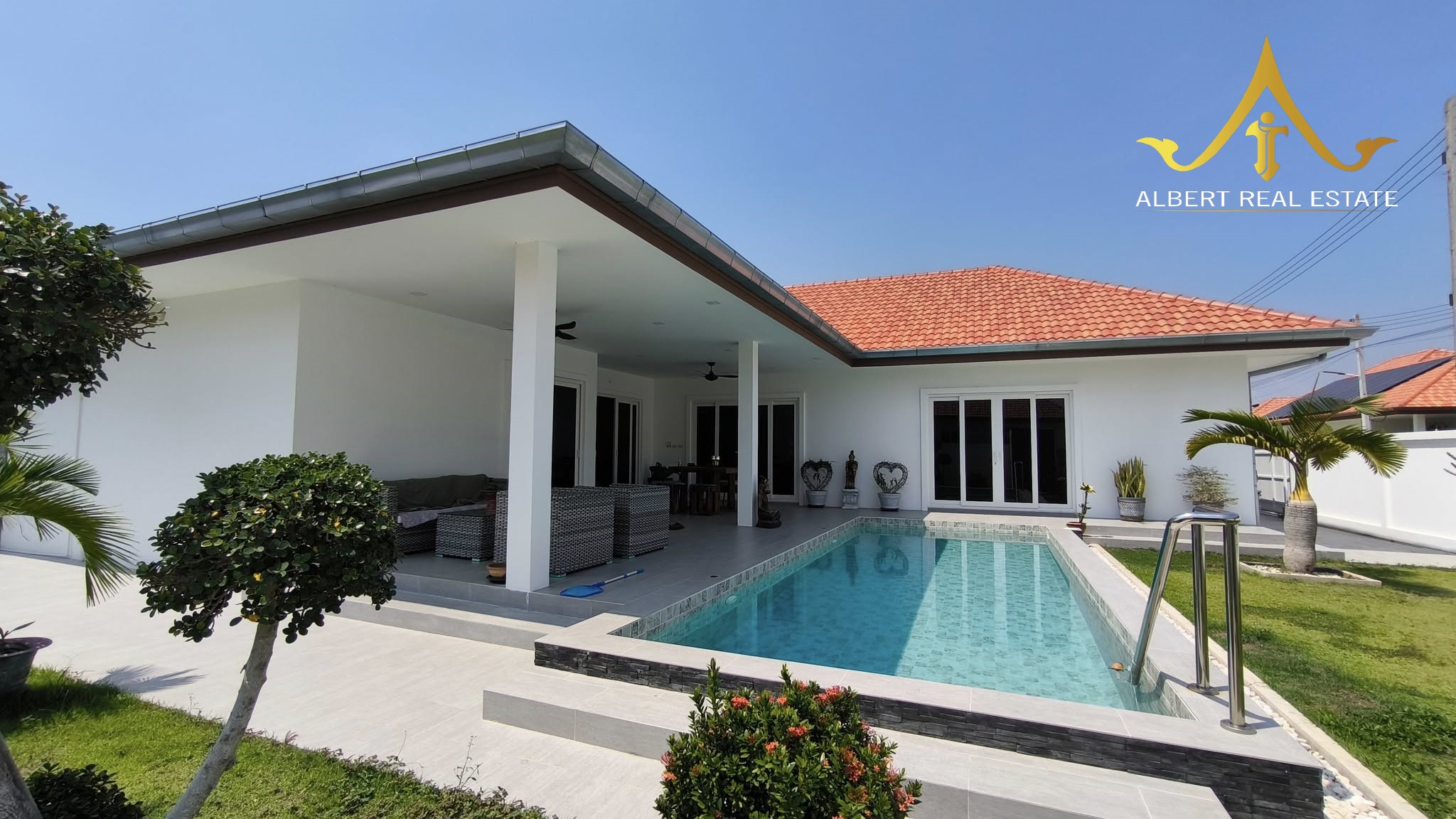 The Peaceful Village pool villa in Pranburi – Photo 17