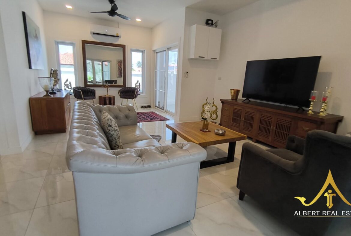 The Peaceful Village pool villa in Pranburi – Photo 18