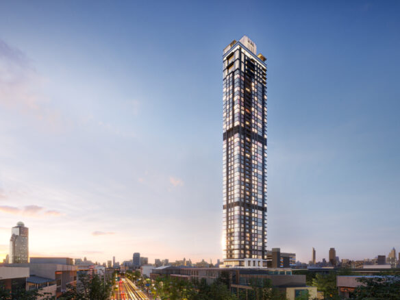 MUNIQ Charoen Krung luxury riverside condominium in Bangkok exterior view