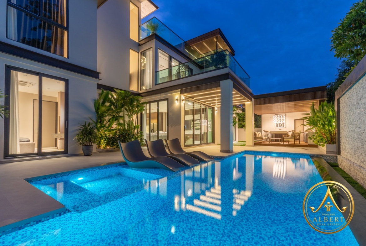 Prai Talay Villa 6-bedroom luxury pool villa in Na Jomtien, Pattaya – photo 5